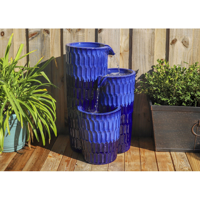 Ivy Bronx Ceramic Fountain & Reviews Wayfair